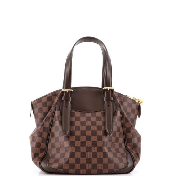 Louis Vuitton Verona Handbag Damier MM Brown - Picture 4 of 8
